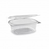 Miska (rPET) s viečkom oválna priehľadná 750ml [50 ks]_1