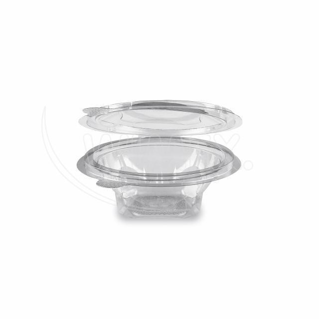 Miska (rPET) s viečkom okrúhla priehľadná 150ml [50 ks]_5