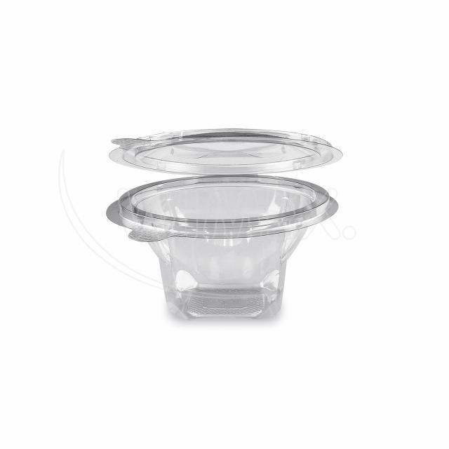 Miska (rPET) s viečkom okrúhla priehľadná 250ml [50 ks]_5