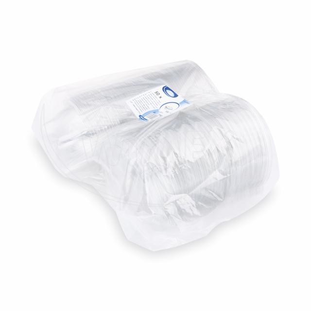Miska (rPET) s viečkom okrúhla priehľadná 500ml [50 ks]_4