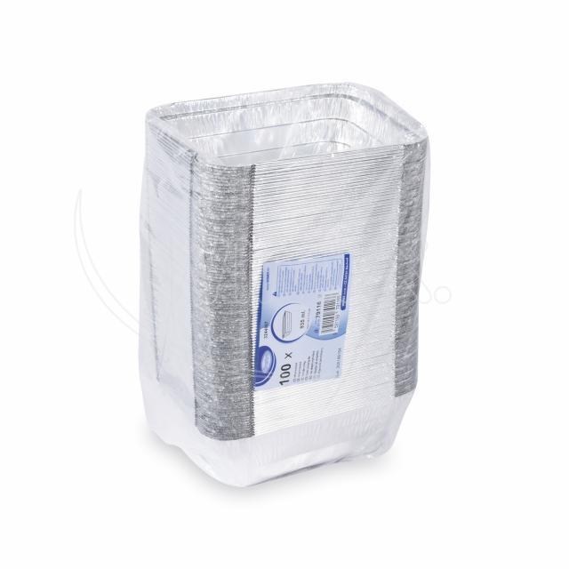 Misa (ALU) hranatá 194 x 142 x 55 mm 935ml na cestoviny [100 ks] nahrada79111_5