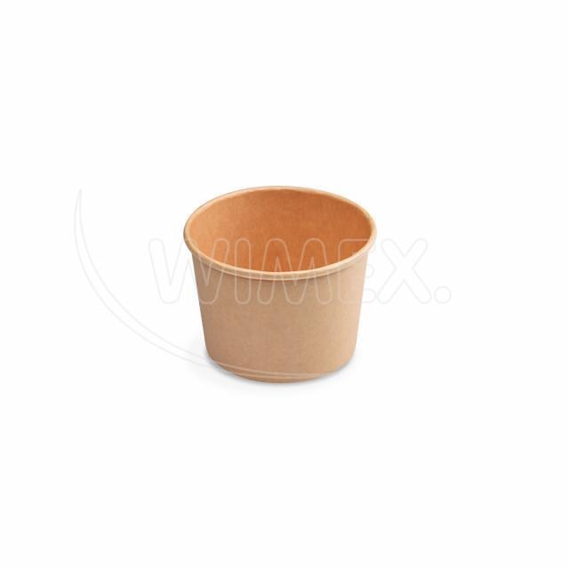 Papierová miska(zmrzlina)  (PAP/PE) kraft O75mm 125ml [50 ks]_3