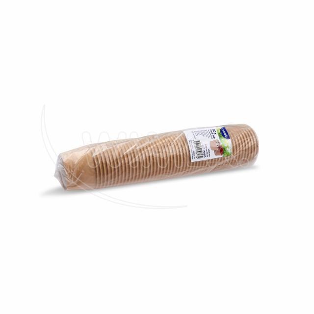 Papierová miska(zmrzlina)  (PAP/PE) kraft O75mm 125ml [50 ks]_2