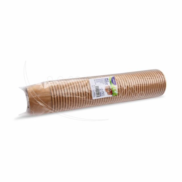 Papierová miska (zmrzlina (PAP/PE) kraft O90mm 250ml [50 ks]_1