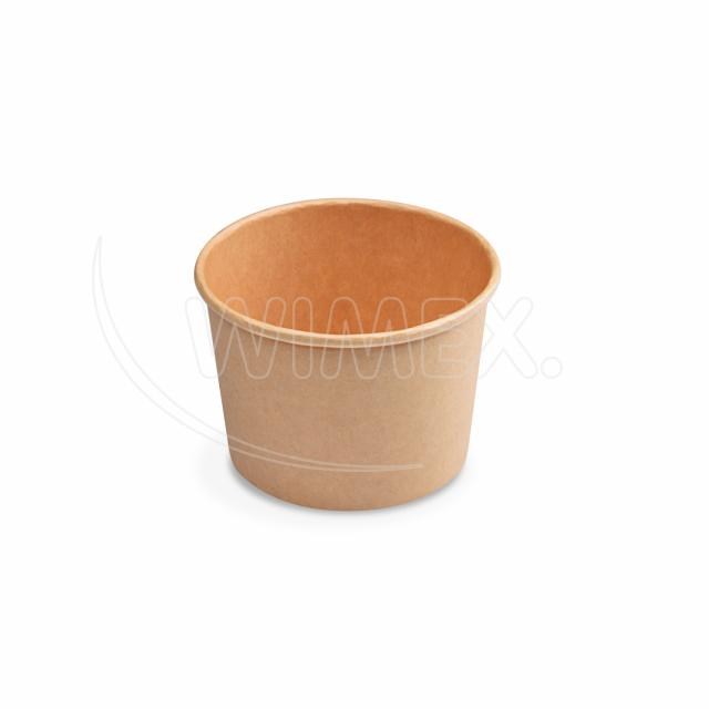 Papierová miska (zmrzlina (PAP/PE) kraft O90mm 250ml [50 ks]_1