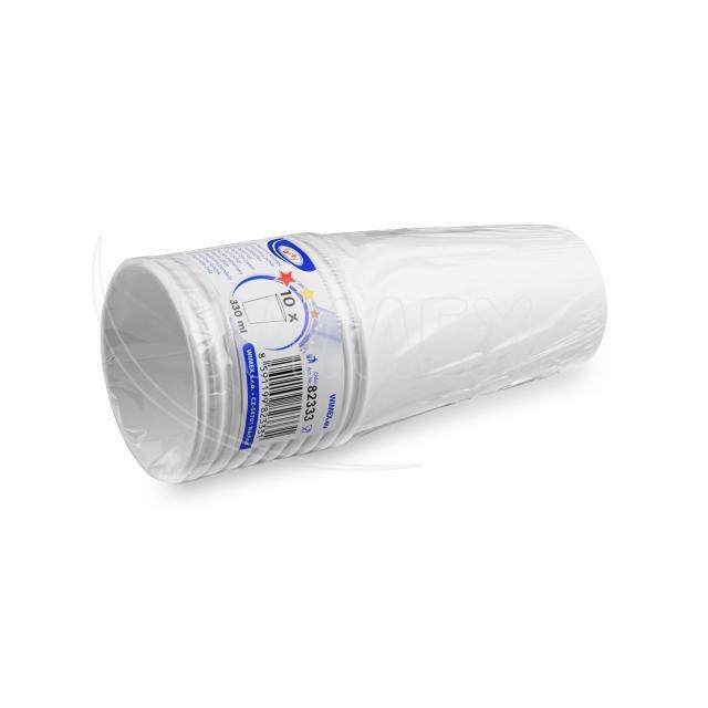 Papierový pohár biely O80mm 330ml ML: 0,3L/10oz [10 ks]_1