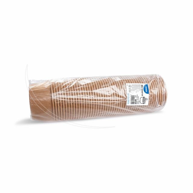 Papierová miska (PAP FSC Mix/PE) kraft O150mm 1000ml [50 ks] - Economy _1