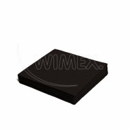 Obrúsok (PAP FSC Mix) 2vrstvý čierny 24 x 24 cm [250 ks]  _1