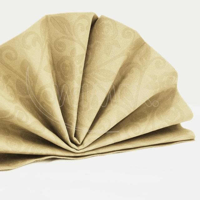 Obrúsok PREMIUM Dekor-R béžový 40 x 40 cm [50 ks]_2