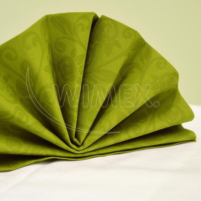 Obrúsok PREMIUM Dekor-R žltozelený 40 x 40 cm [50 ks]_2