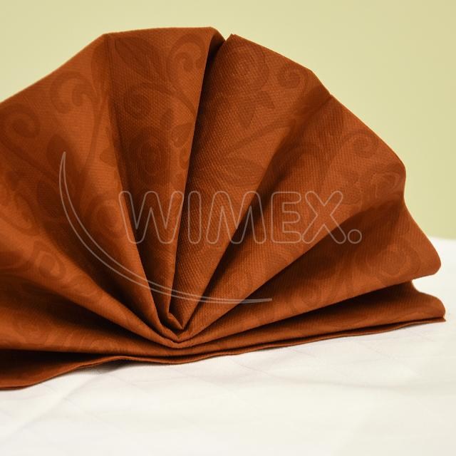 Obrúsok PREMIUM Dekor-R terakota 40 x 40 cm [50 ks]_2