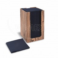 Obrúsok PREMIUM čierny 20 x 20 cm v boxe [100 ks]_1