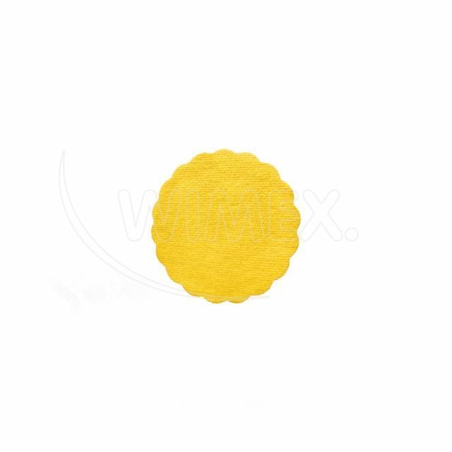 Rozetka (PAP-Airlaid) PREMIUM žltá O9cm [500 ks]_5