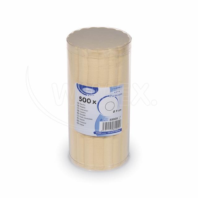 Rozetka (PAP-Airlaid) PREMIUM béžová O9cm [500 ks]_6
