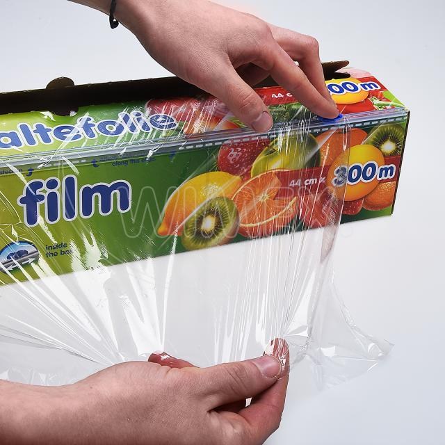 Potravinová fólia (PVC) 8µm 44cm x 300m v boxe [1 ks]_5