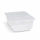 Vanička (PP) hranatá 2dielna priehľadná 186 x 133 mm 1000ml [50 ks]_1