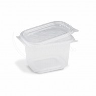 Miska (PP) Ripboxx Tiny s viečkom priehľadná 500ml [50 ks]_1