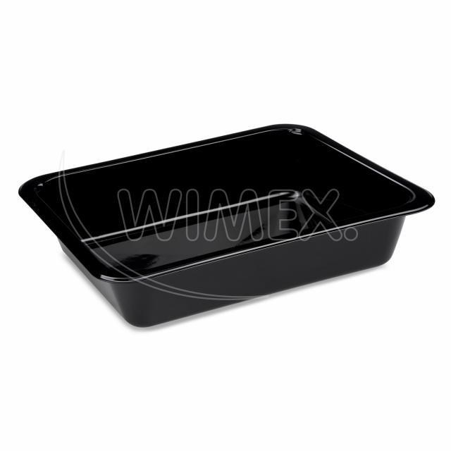 Menu misa (PP) extra-pevná nedelená čierna 227 x 178 x 49 mm [50 ks]_7