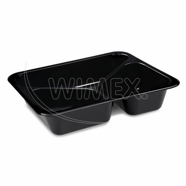 Menu misa (PP) extra-pevná 3dielná čierna 227 x 178 x 49 mm [50 ks]_7